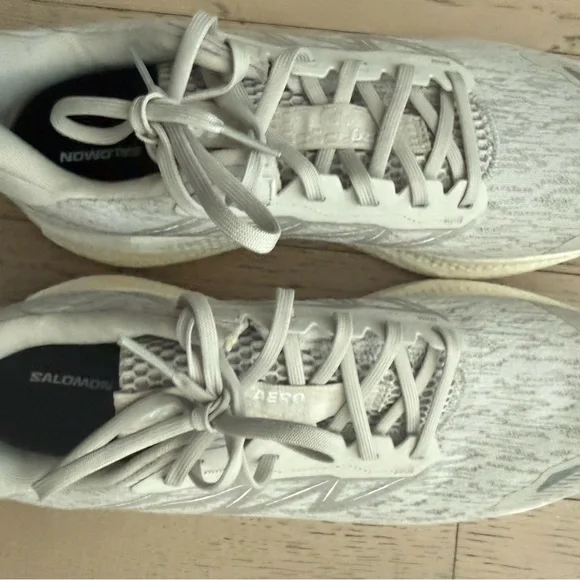 Almost New Saloman Aero Glide 4 Running Mens Sneakers - Picture 7 of 8